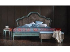 融合異國風情的健康家居生活——美式鄉(xiāng)村田園仿古風格實木床廠價直銷